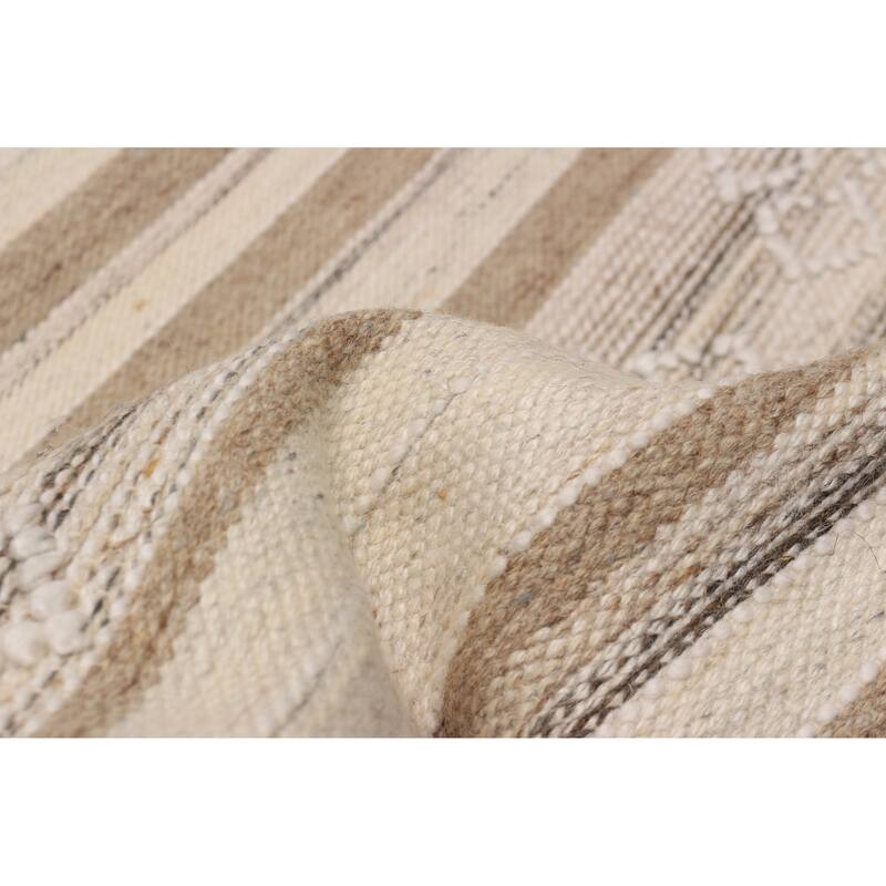 Marrakech Ivory Kilim 5'2" x 7'5" - 5'2 x 7'5