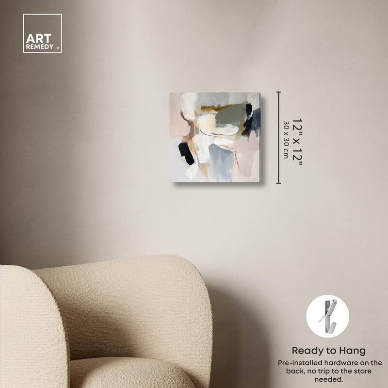 Softened Encounters II Canvas by Art Remedy, Gallery Wrapped