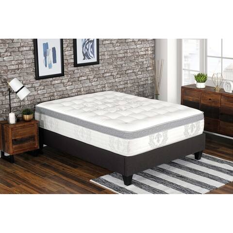 Kinley 14in Euro Top Pocket Coil Mattress, Full