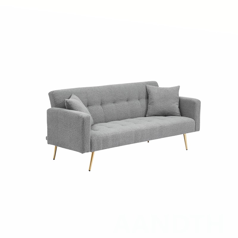 Teddy Sofa Bed With Two Pillows