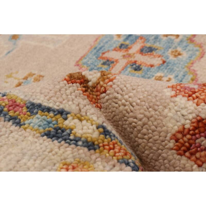 ECARPETGALLERY Hand-knotted Jules Serapi Beige Wool Rug - 8'2 x 9'11