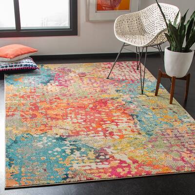 SAFAVIEH Madison Milene Boho Abstract Rug