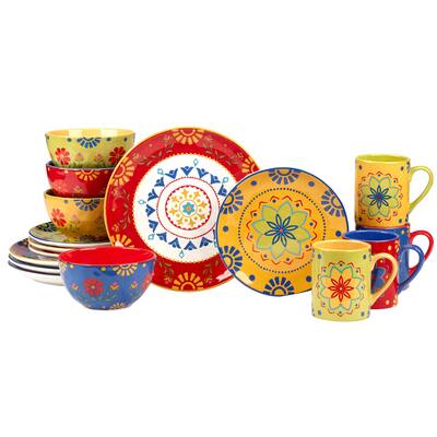 Certified International Spice Love 16-piece Dinnerware Set, Service for 4