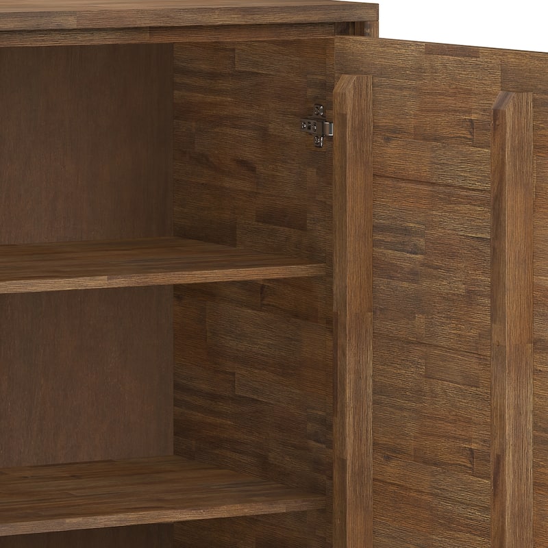 WYNDENHALL Mitchell 39 inch Storage Cabinet (Set of 2) - 39"W x 17" D x 42"H