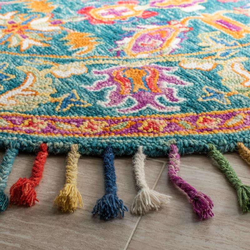SAFAVIEH Handmade Aspen Soudabeh & Eclectic Floral & Botanical