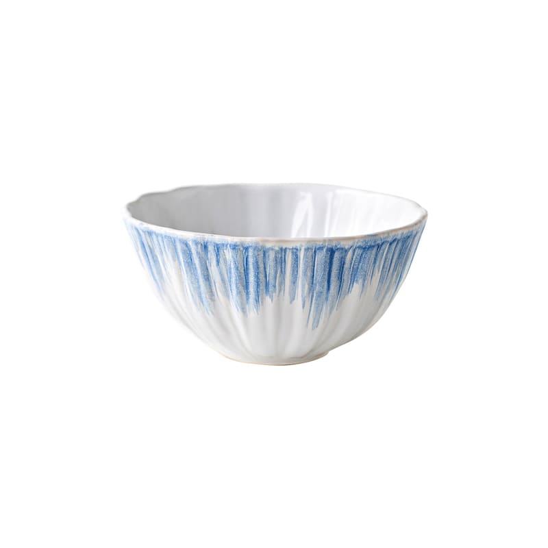 viva by VIETRI Bari Blue and White Cereal Bowl
