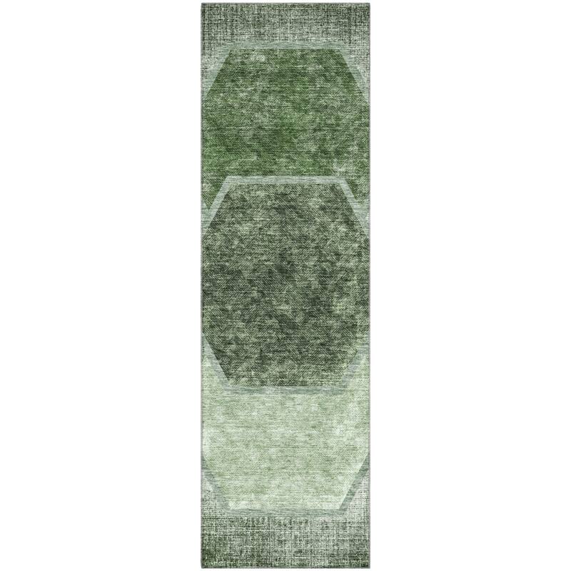 Premium Washable Super Soft Modern Hexy Mayfield Rug