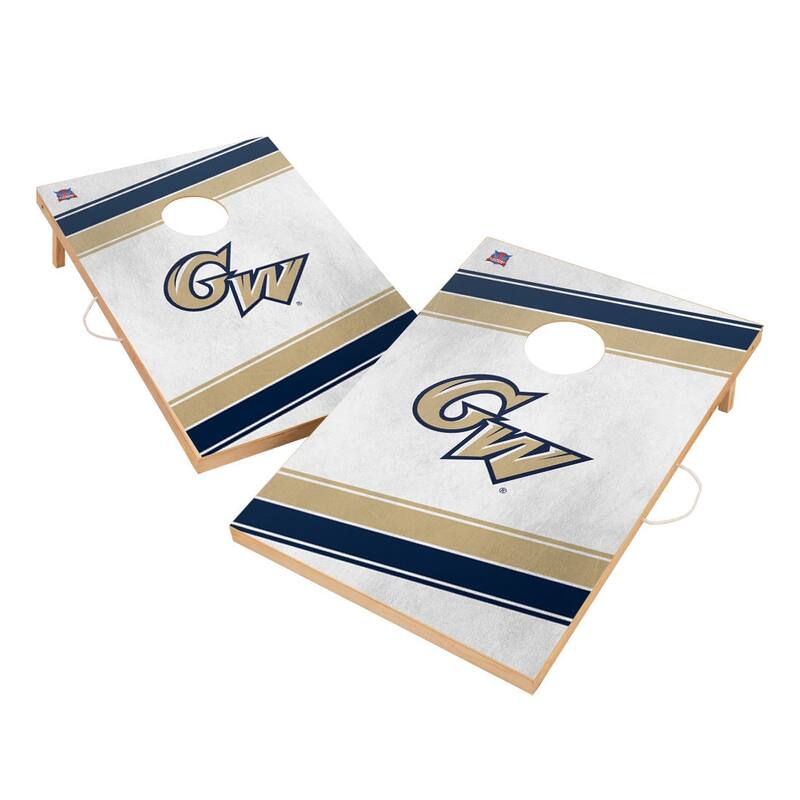 George Washington University Colonials 2x4 Tailgate Cornhole Boards - Include LED Lights