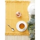 preview thumbnail 4 of 10, DII Variegated Redwood Fringe Placemat Set/6