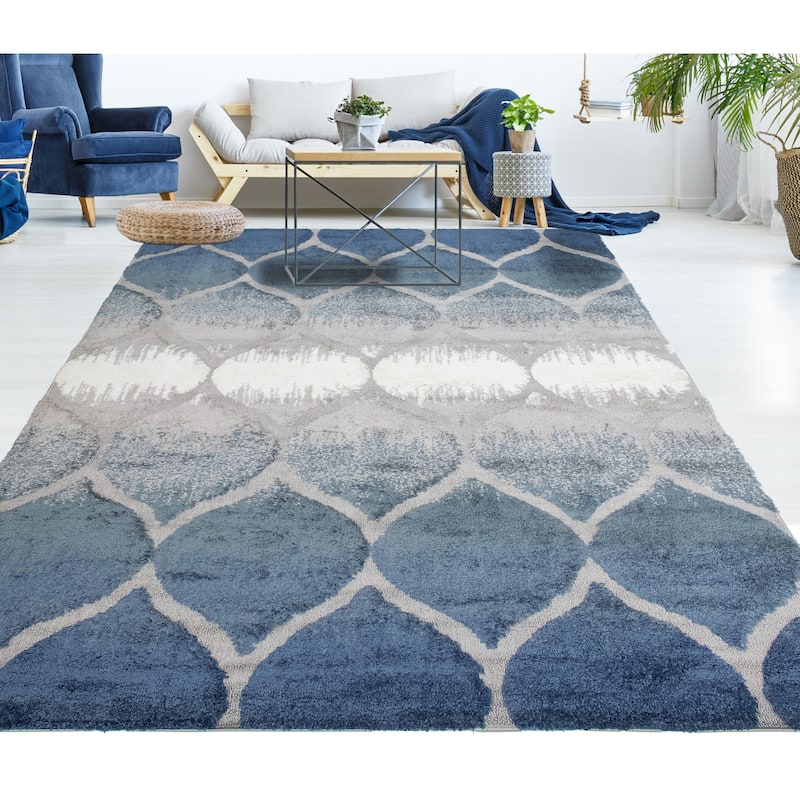 Noori Rug Monaco Theron High-low Trellis Area Rug