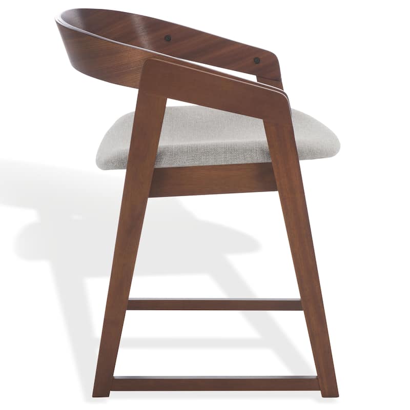 SAFAVIEH COUTURE Hildabryna Wood Dining Chair (Set of 2) - 21"W x 21"D x 26"H