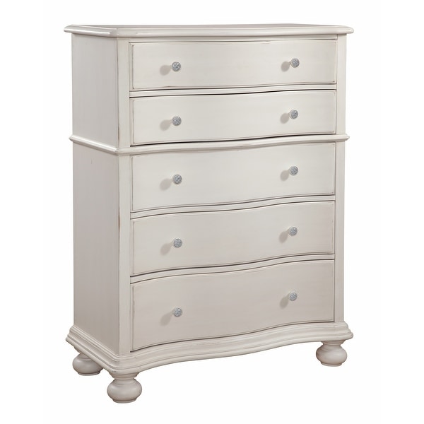 Roanoke 5-drawer Dove White Chest by Greyson Living