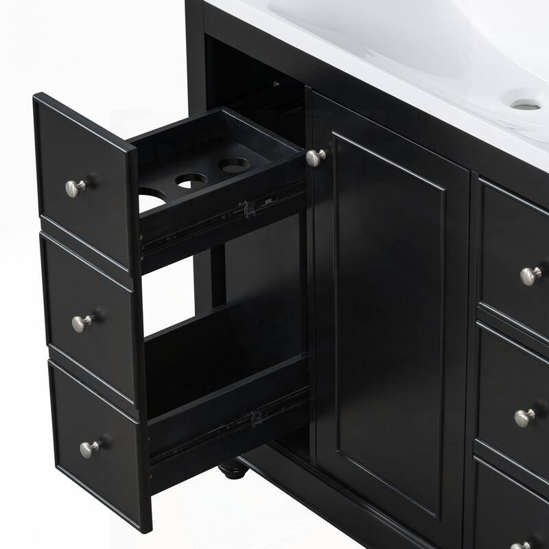 Bathroom Vanity with Ceramic Sink Combo