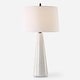 preview thumbnail 1 of 6, Uttermost Loire Ivory Glaze Table Lamp - 35.75'' H X 19'' W X 19'' D