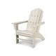 preview thumbnail 12 of 24, POLYWOOD Vineyard Outdoor Curveback Adirondack Chair Sand