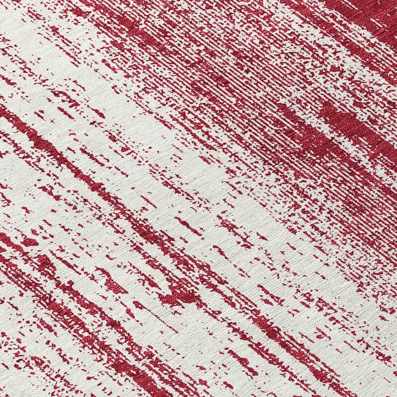 Machine Washable Indoor/ Outdoor Chantille Ombre Stripes Rug