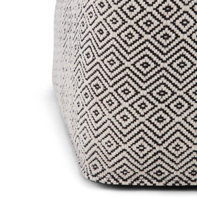 WYNDENHALL Dougan Boho Square Pouf