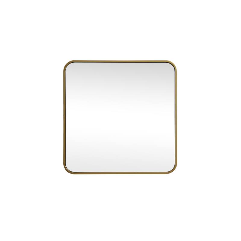 Elegant Lighting MR802424 Evermore 24" W x 24" H Transitional Square
