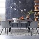 preview thumbnail 6 of 176, Homy Casa Mid-Century Modern Fabric Dining Chairs (Set of 2)