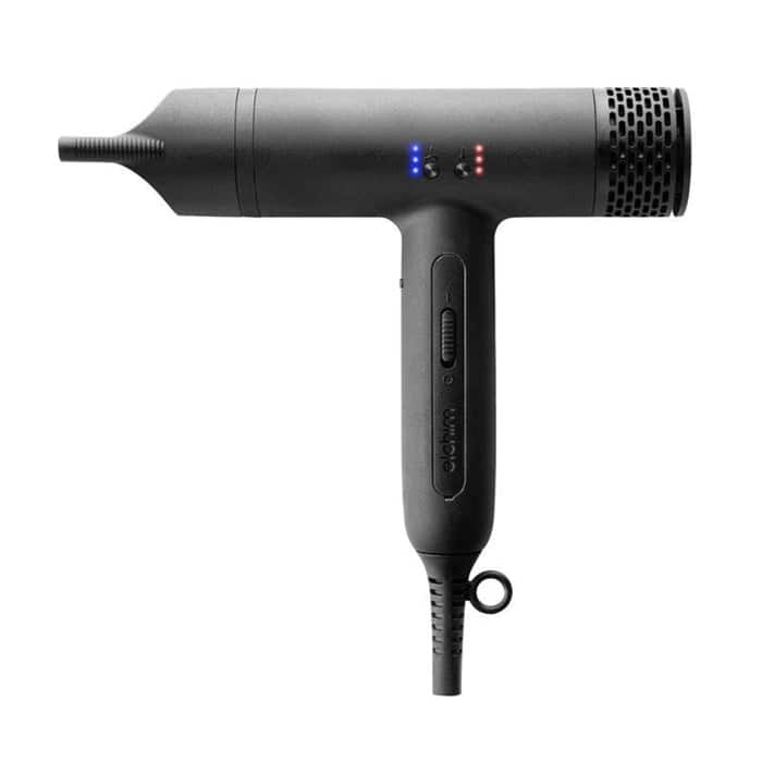 Elchim Anemos V2 Ultra-Light Hair Dryer with Sonic Technology - Black - Ionic