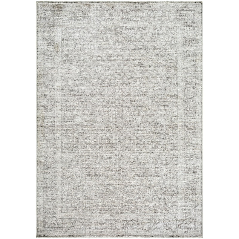 Galey Alix x Livabliss Maria Elena V Vintage Medallion Area Rug - Tan - 7' 10" x 10'