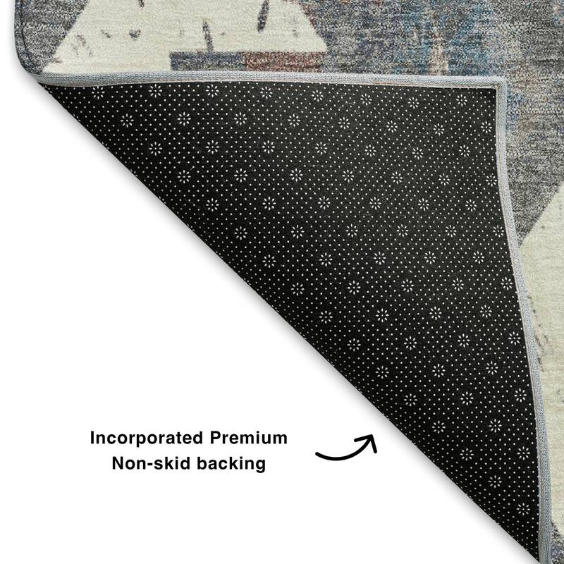 Premium Washable Super Soft Global Imprints Mayfield Rug