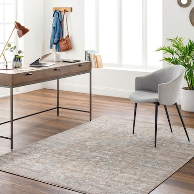 Livabliss Pertek Vintage Classic Floral Area Rug