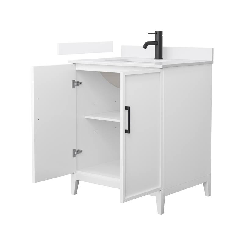 Elan 30-inch Single Vanity, Cultured Marble Top