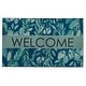 preview thumbnail 1 of 4, Mohawk Home Peaceful Eucalyptus Sage Green All Weather Recycled Rubber Door Mat Sage Green