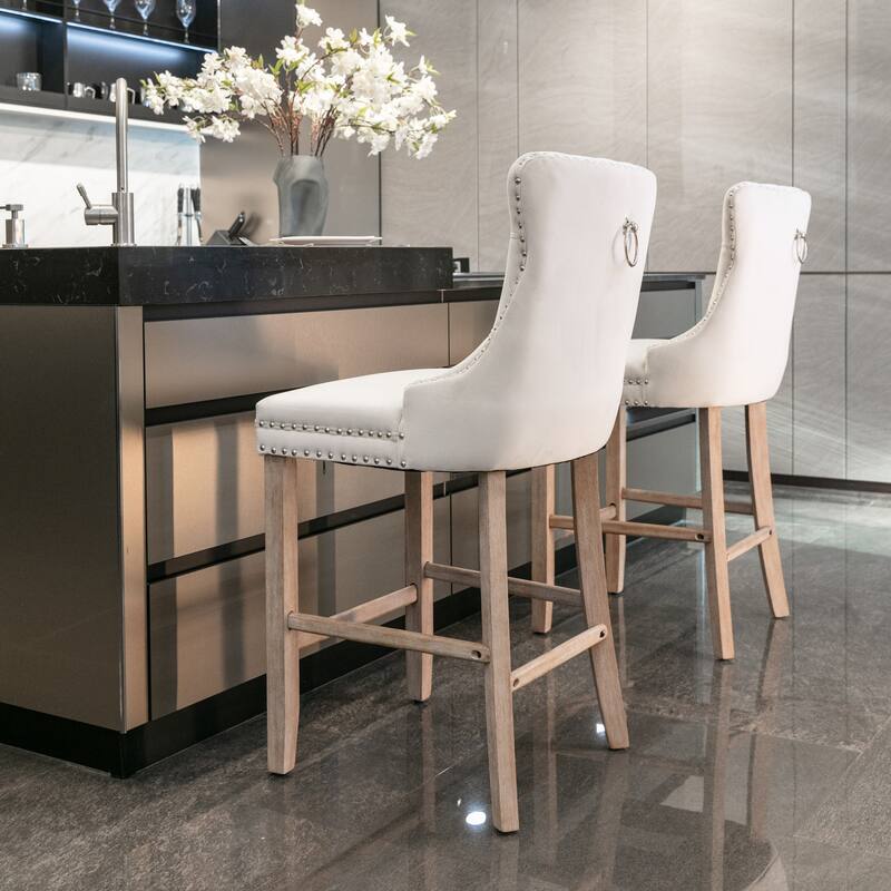 Leisure Style Bar Chairs,Set of 2