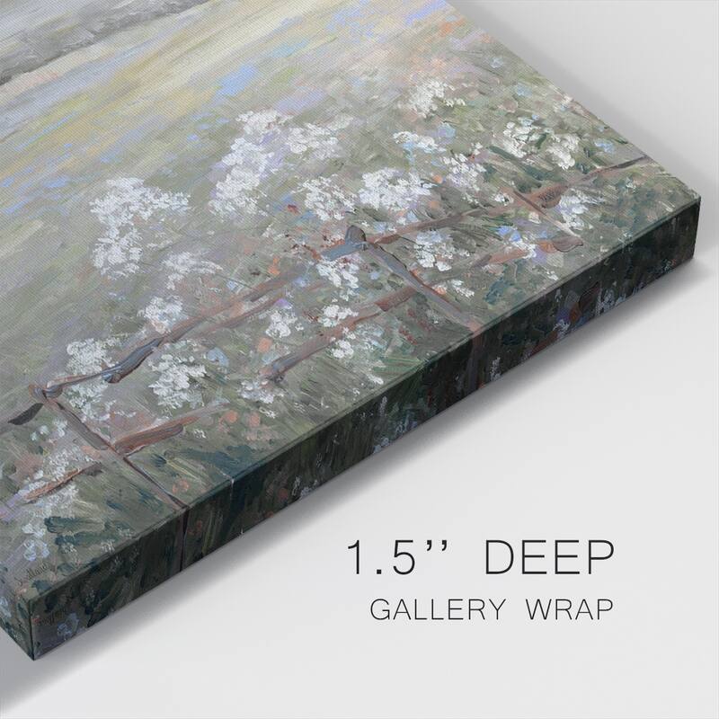 Soft Summer Meadow II-Gallery Wrapped Canvas