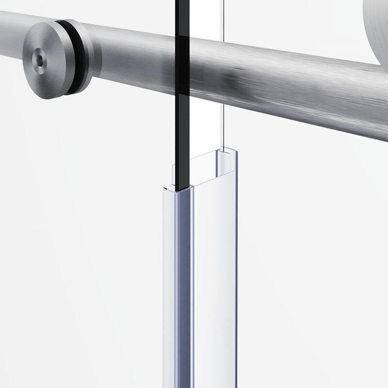 ELEGANT Frameless Sliding Shower Door 60" W x 76" H in Chrome