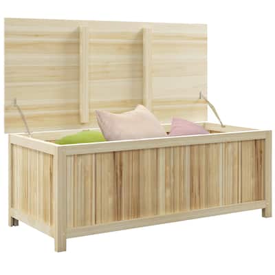 Outsunny 45.5 Gallon Outdoor Storage Box