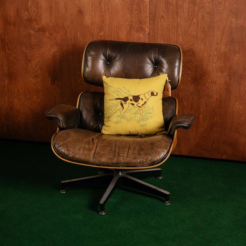 Camp Wandawega Pointer Chainstitched Pillow