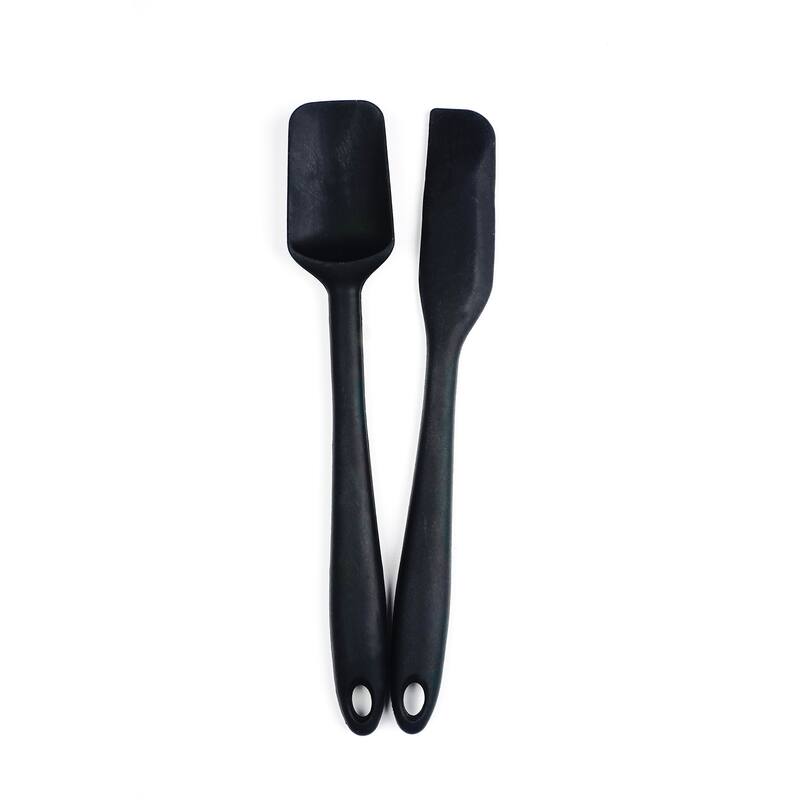 Ela'S Mini Spatula - Silicone (Set of 2) Multiple Colors Available - Black