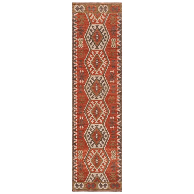 SAFAVIEH Handmade Kilim Melike Tribal Southwestern Wool Rug