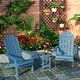 preview thumbnail 45 of 44, WINSOON 3-Piece All Weather HIPS Outdoor Folding Adirondack Chairs and Table Set