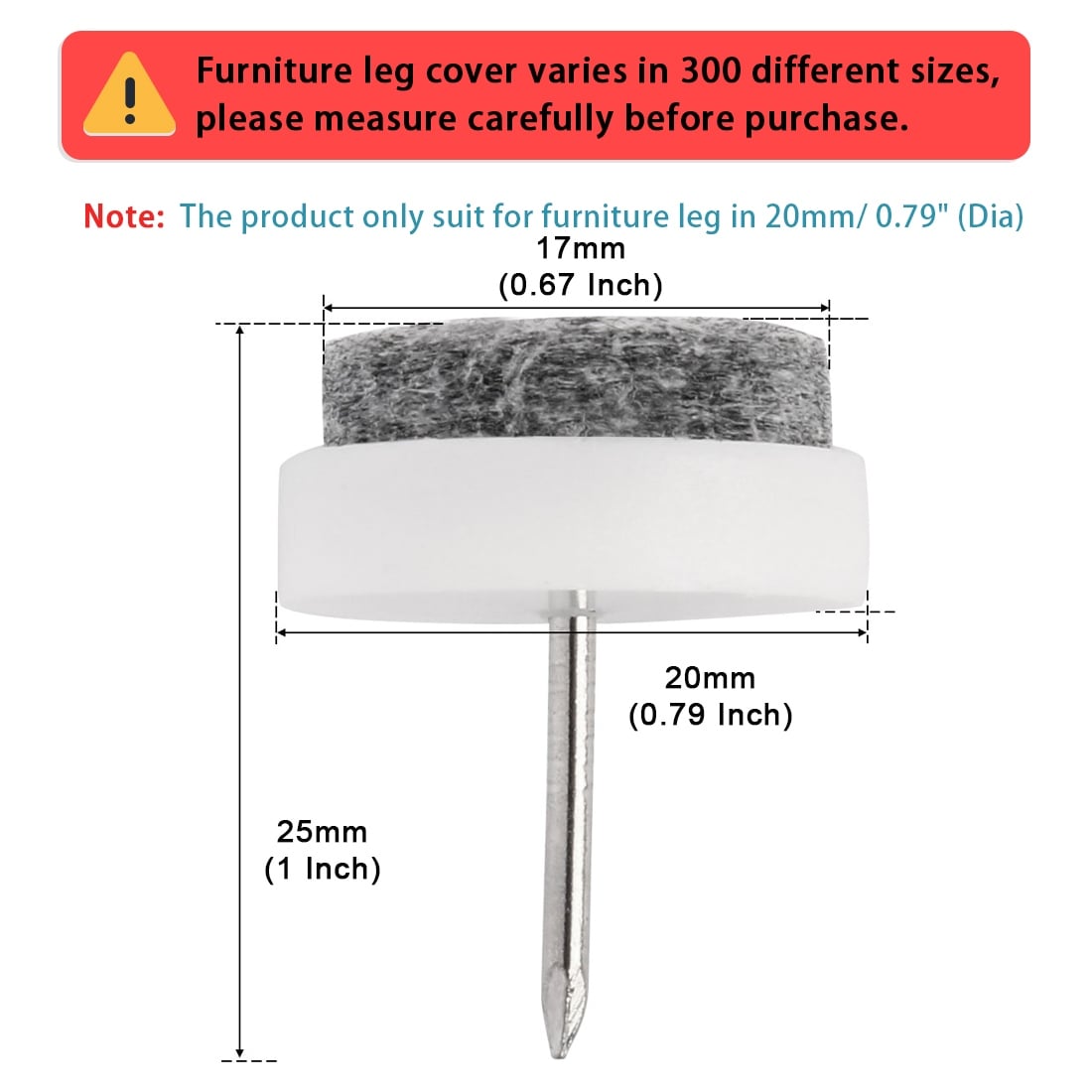 Covers for furniture best sale legs