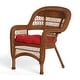 preview thumbnail 28 of 45, Portside Southwest Amber Outdoor Wicker Dining Set (7-Piece)