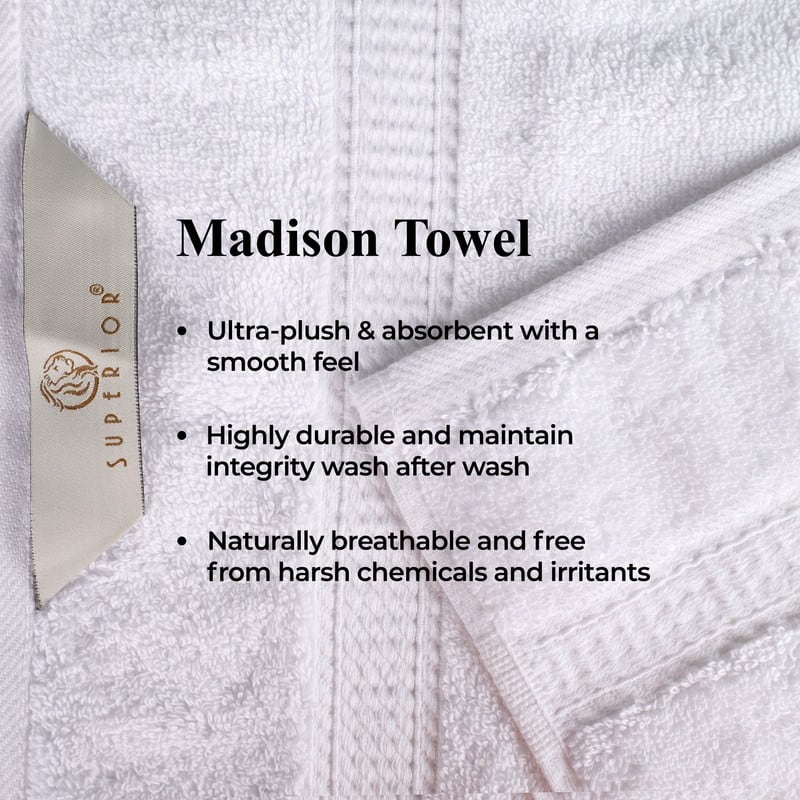 Superior Luxury Egyptian Cotton Bath Towel Set of 4 Ultra Plush, Heavyweight, Absorbent Spa & Hotel Quality Bath Towels Set