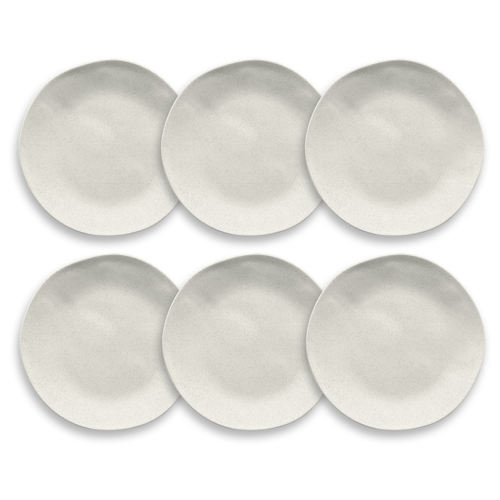 Abode Homewares by TarHong Organic Wheat PP Salad Plate, 8.5", Set of 6