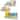 Wallniture Utah Wood Wall Shelves Kids Bookshelf Set of 3 Toy Storage - White