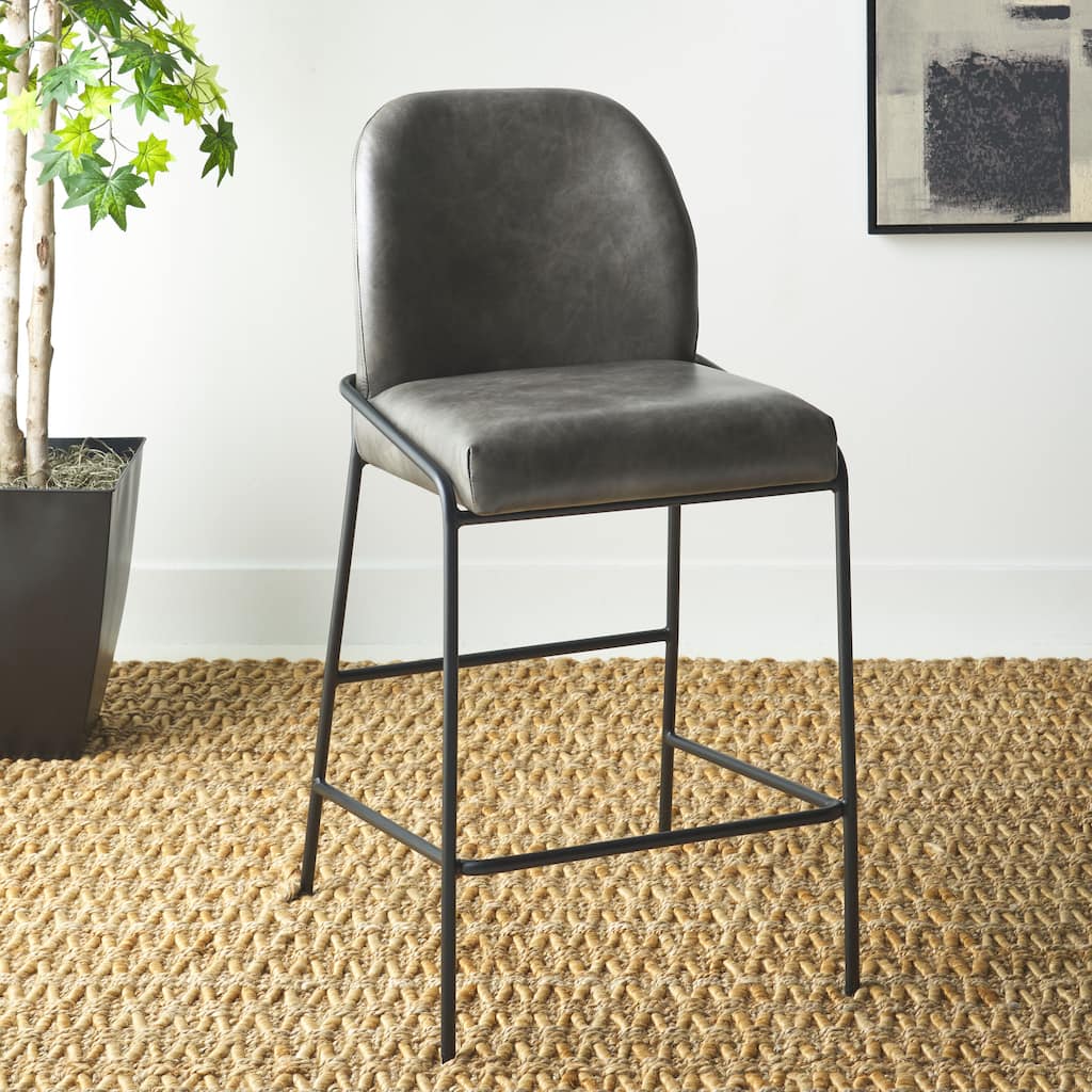 SAFAVIEH Ivey 27-inch Counter Stool - 20"W x 22"D x 38"H