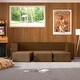 preview thumbnail 103 of 115, Porch & Den California King Convertible Sleeper Sofa and Ottomans