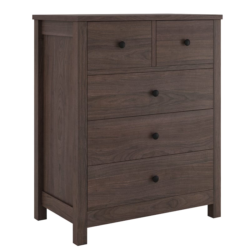 5 Drawer Dresser For Bedroom With Modern Style