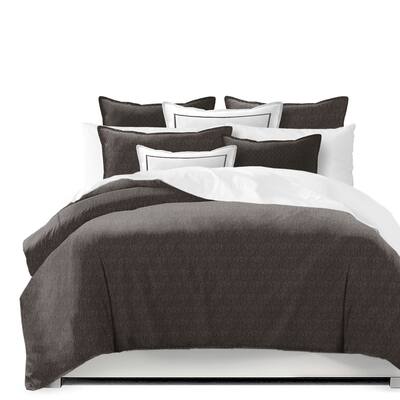 Underwood Chocolate Twin Comforter & 1 Sham Set, plus 1 bonus cushion