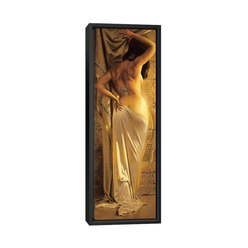 iCanvas "Egyptian Goddess" by Maher Morcos Framed Canvas Print