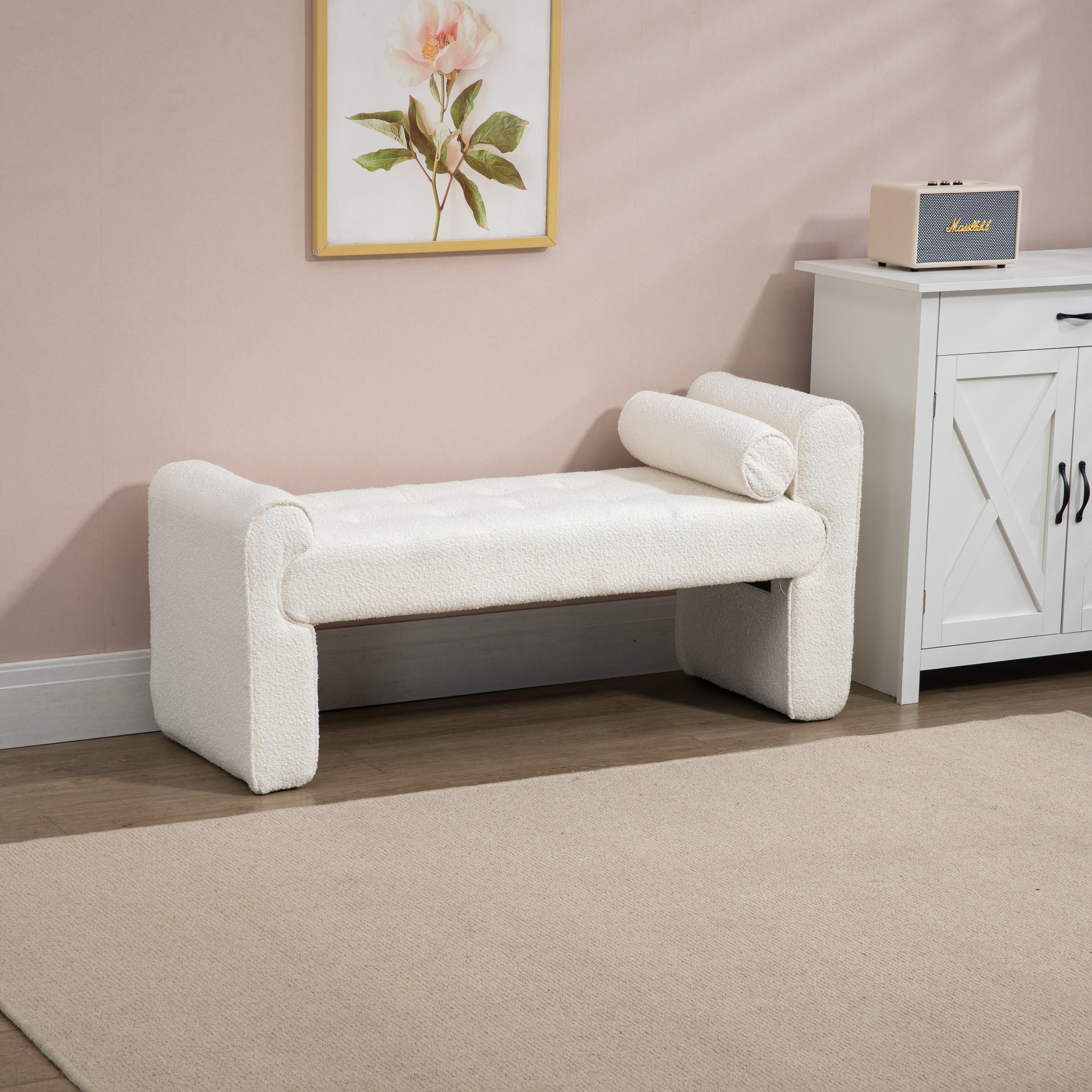 Stool for best sale bottom of bed