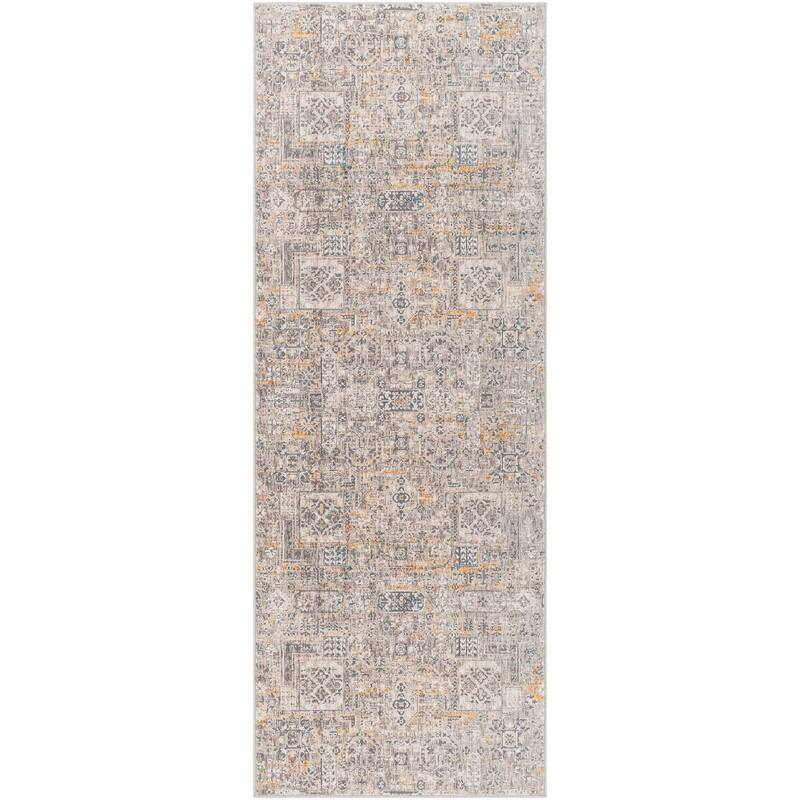 Livabliss Traditional Cardiff Medallion Area Rug