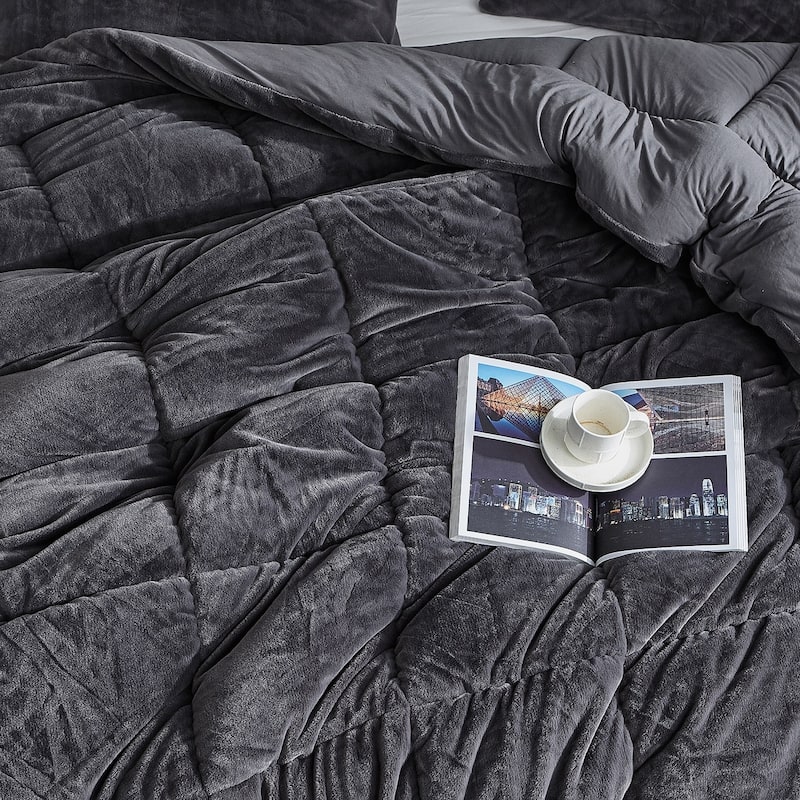 Softy Smooth - Coma Inducer® Oversized Comforter - Bunny Black